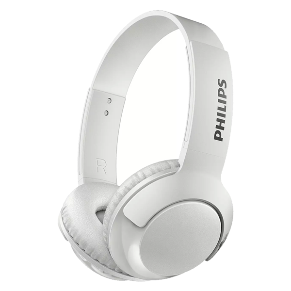 Imagen de Auriculares Philips SUPRAURALES blanco SBH3075WT/00 Micrófono