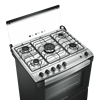 Imagen de Cocina a gas supergas 5h Mueller Decorato NEGRO 3G 21