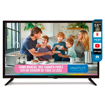 Imagen de Smart tv led SMARTLIFE UHD 55 TV55UHDW
