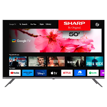 Imagen de Smart tv led Sharp Aquos UHD 4K 50" 4T-C50FL6L