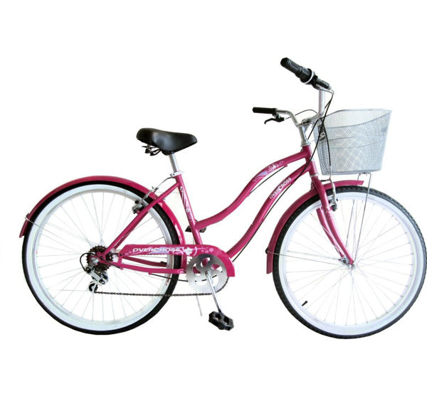 Imagen de Bici OVERCROSS Malibu dama 26 canasto