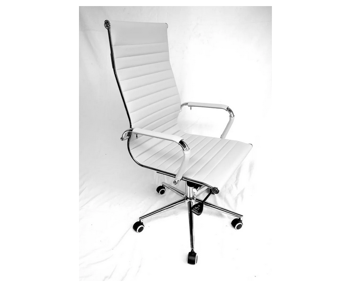 Imagen de Silla escritorio gas BLANCA ZJ-2732BL
