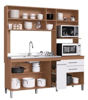 Imagen de Mueble Alacena Kit Cocina Compacta 6 Puertas 3 Cajones Petra Decibal 2 cajas