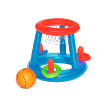 Imagen de Set Juego De Piscina Aro De Basket + Pelota Bestway 52190