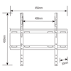 Imagen de Soporte fijo Slim 32" a 55" mod 404