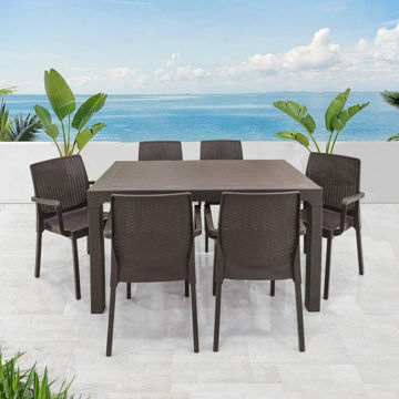 Imagen de Juego exterior Toronto c/silla Napoli 6+1 mesa Arizona 3 bultos