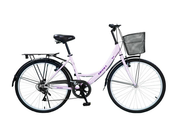 Imagen de Bicicleta Okan DAMA 26" BERNA ROSA