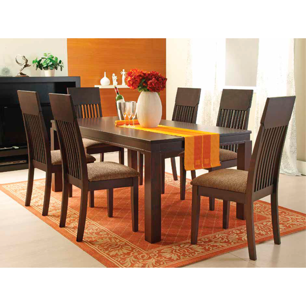 Imagen de Juego de comedor Hortencia Pettega Hormbean 6+1
