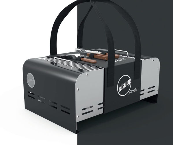 Imagen de Churrasquita asador ANODILAR carbon STANG negro