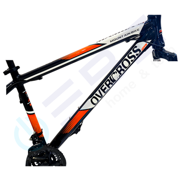 Imagen de Bicicleta OVERCROSS Mamba NEGRO/NARANJA 29" aleación 21 vel Shimano Tourney TZ