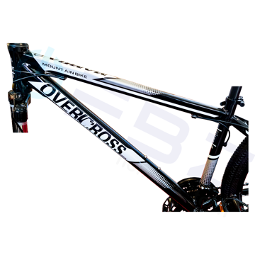 Imagen de Bicicleta OVERCROSS Mamba NEGRO/GRIS 29" aleación 21 vel Shimano Tourney TZ