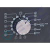 Imagen de Horno empotrar QUINI Q66-SGF3 Vidrio Negro DIGITAL 15 prog