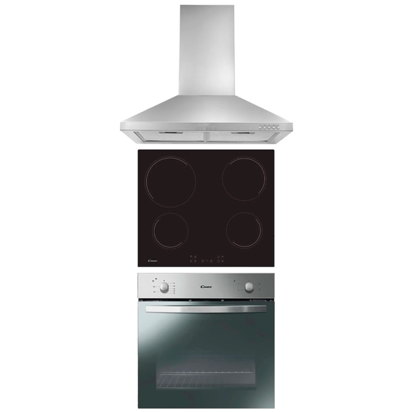 Imagen de Combo empotrar Candy horno-vitroceramica-campana