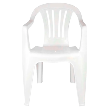 Imagen de Silla Mor Altea Blanca posabrazos