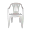 Imagen de Juego exterior PASADENA mesa blanca plegable 4+1 CUATRO sillas blanca 2 BULTOS