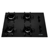 Imagen de Horno empotrar combo Mueller + anafe mueller + campana curva inox