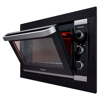 Imagen de Horno empotrar combo Mueller + anafe mueller + campana curva inox
