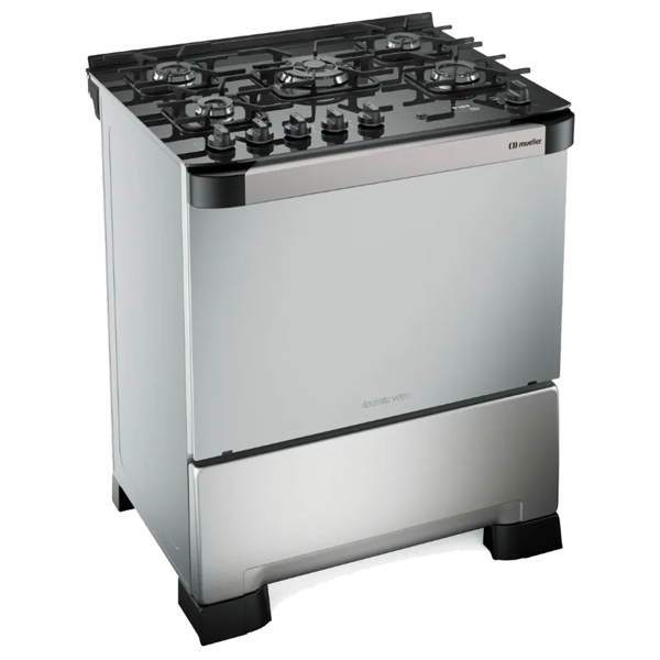 Imagen de Cocina Decorato mueller VETRO 5H INOX GRILL TIMER 610000912