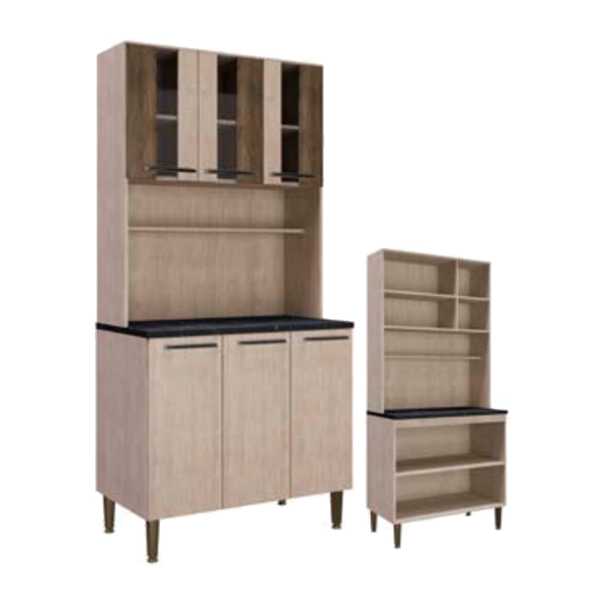 Imagen de Kit Cocina Artecasa 610 triplo 201X93X50