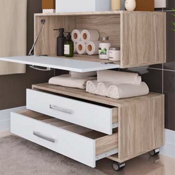 Imagen de Muebles baño Artecasa 912 c/espejo BALCAO BANHEIRO 30x60x39