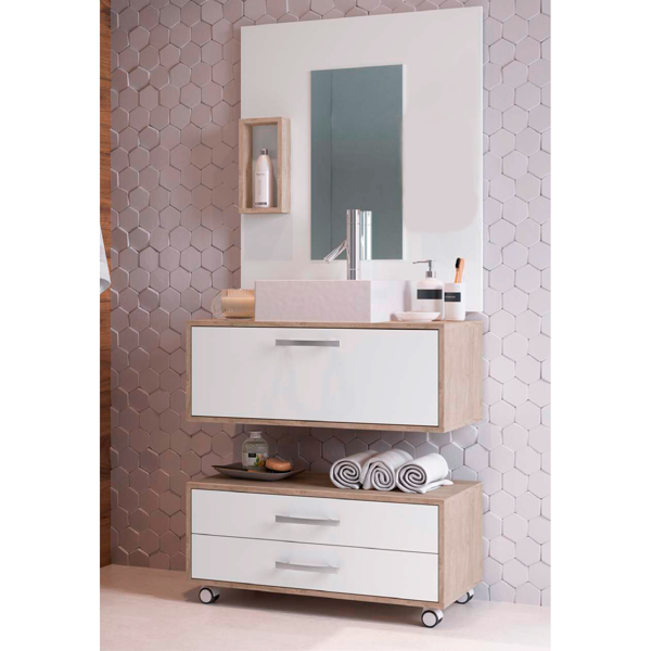 Imagen de Muebles baño Artecasa 910 c/espejo BALCAO BANHEIRO 30x60x39