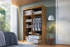 Imagen de Ropero arteca 4 puertas 2c 2bultos 470-60-4 beige blanco