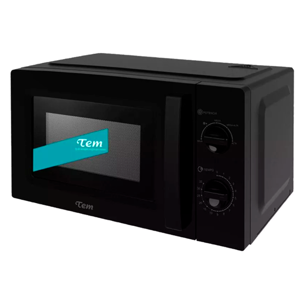 Imagen de Horno microondas TEM 20 lts negro T1OMI20MB2406