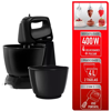 Imagen de Batidora Arno minichef negra SX1618B2