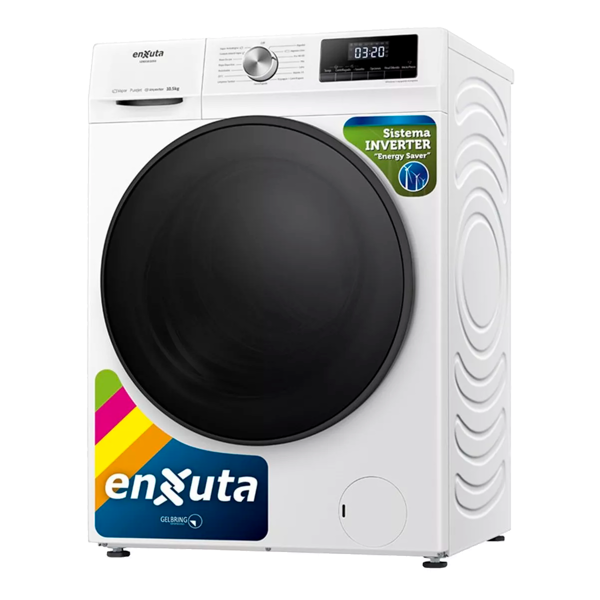 Imagen de Lavarropa automatico Enxuta inverter 10.5 kg LENX161050 blanco