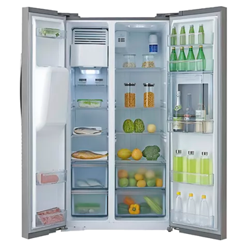 Imagen de Heladera SIDE BY SIDE Enxuta Inverter frio seco RENX9505I fábrica hielo dispenser